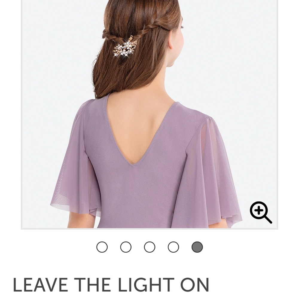 Revolution Dancewear Leave the Light On lyrical dance costume - Picture 3 of 8